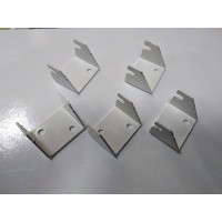 Кріплення для сітки, фіксатор торгової решітки (колір білий)