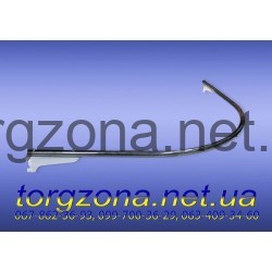 Примірочна кутова, заокруглена 110/110см. в рейкову систему