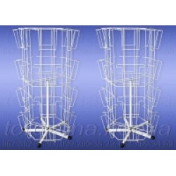 Стійка-барабан для листівок на 30м