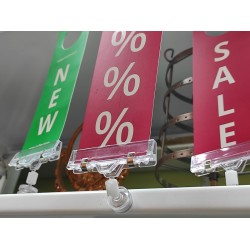 Тримач-інформер з широкою прищіпкою на магніті