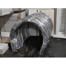 Сегмент труби коло від R30 до R80см для дизайнерських ідей