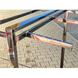 Кронштейн прямий 350мм (хром, нержавійка)