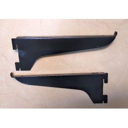 Полкотримач в рейку на 200мм. (чорний)