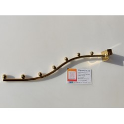 Флейта на перемичку 35см.d8мм золота