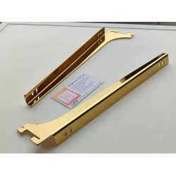 Полкотримач в рейку 300мм. золотий