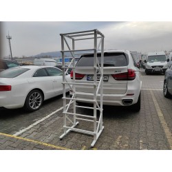 Стойка для рулонов пленки, двухсторонняя, передвижная 1,8х0,6м