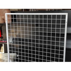 Cітка в рамі 2х0,8м. проф.17мм.(біла) без ніг