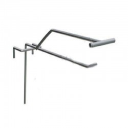 Гачок на сітку L50 d3 з цінникотримачем