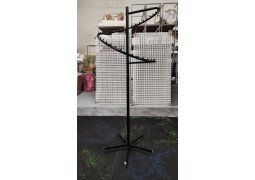 Стійка для одягу "Спіраль" (чорна)