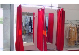 Примірочна пристінна двомісна 1х2х2м 