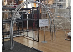 Сегмент труби коло від R30 до R80см для дизайнерських ідей