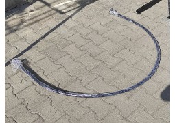 Примірочна півкругла, пристінна 120х90см (біла, чорна)