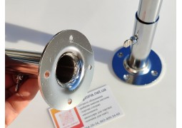 Фланець для сегменту труби d-25мм. Кріплення примірочної