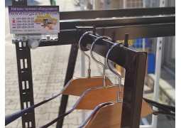 Кронштейн Z-подібний 40см. на прямокутну перемичку (чорний)