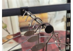 Кронштейн стержневий на прямокутну перемичку L250 (чорний)