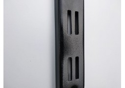 Рейка-профіль дворядна  2000х35х12, стінка 1,2мм (чорна)