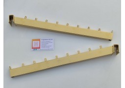 Кронштейн-флейта на перемичку 400мм. похила, золота