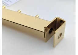 Кронштейн-флейта на перемичку 400мм. похила, золота