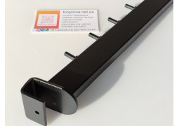 Кронштейн на прямокутну перемичку  45см.(чорний)