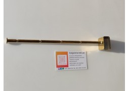 Кронштейн штирьовий на перемичку 250мм. золотий