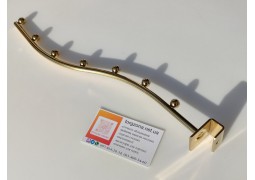 Золотой кронштейн 350мм на перекладину рейкової системи