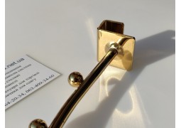 Золотой кронштейн 350мм на перекладину рейкової системи