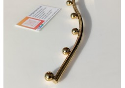 Золотой кронштейн 350мм на перекладину рейкової системи