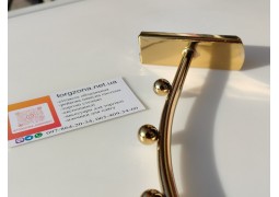 Флейта в рейку 35см.d8мм золота для рейкової системи