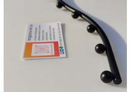 Флейта в рейку 35см. d8мм. (чорна)