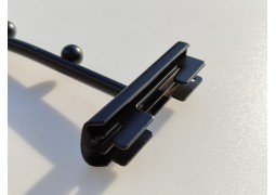 Флейта в рейку 35см. d8мм. (чорна)