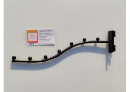 Флейта в рейку 35см. d8мм. (чорна)