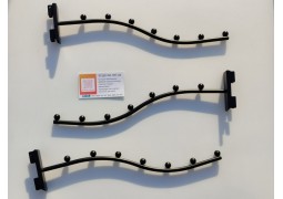 Флейта в рейку 35см. d8мм. (чорна)