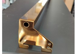 Перемичка під кронштейн 60см. (проф.15х30мм) золота. Навісні рейкові елементи