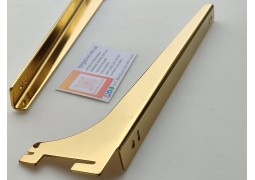 Полкотримач 300мм. золотий в рейкову систему