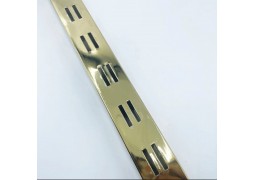 Золотий торговий профіль 2м. на стіну для навісной системи