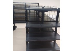 Стелаж одностороній на 5 полиць H1600xL960 (RAL9995)