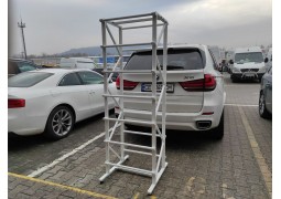 Стойка для рулонов пленки, двухсторонняя, передвижная 1,8х0,6м