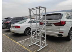 Стойка для рулонов пленки, двухсторонняя, передвижная 1,8х0,6м