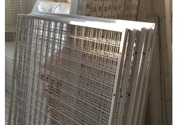 Cітка в рамі 2х0,8м. проф. 15мм.(біла) без ног