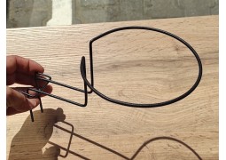 Гачок під шапку на сітку (чорний 9995)