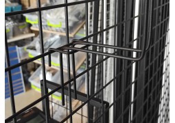 Гачок під шапку на сітку (чорний 9995)