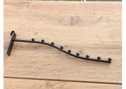 Флейта-кронштейн для сітки на 9 кульок (чорний)