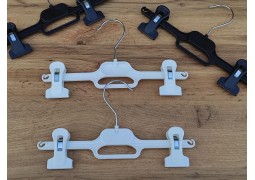 Вішалка-прищіпка для брюк і юбок на 26см (біла)