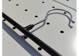 Вішалка з прищіпками 350 мм d4 мм для штанів і спідниць