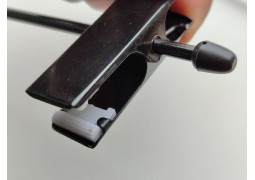 Вішалка-прищіпка металева 30см. (чорна)