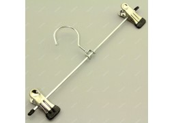 вешалка-прищепка (хром-мат) 35см.