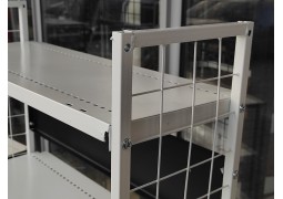Рамка-опора для збирання модульного стелажа - 1750х220мм (біла)
