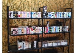 Рамка-опора для сборки модульного стеллажа (чорна 9995) -1540х220мм 