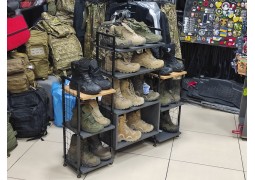 Рамка-опора для збирання модульного стелажа  - 1040х220мм (чорна)