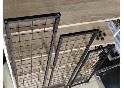 Рамка-опора для сборки модульного стеллажа  - 750х220мм (черная)